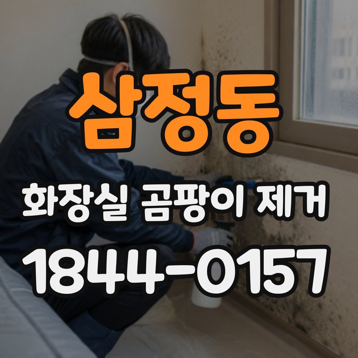 삼정동 화장실 곰팡이 제거