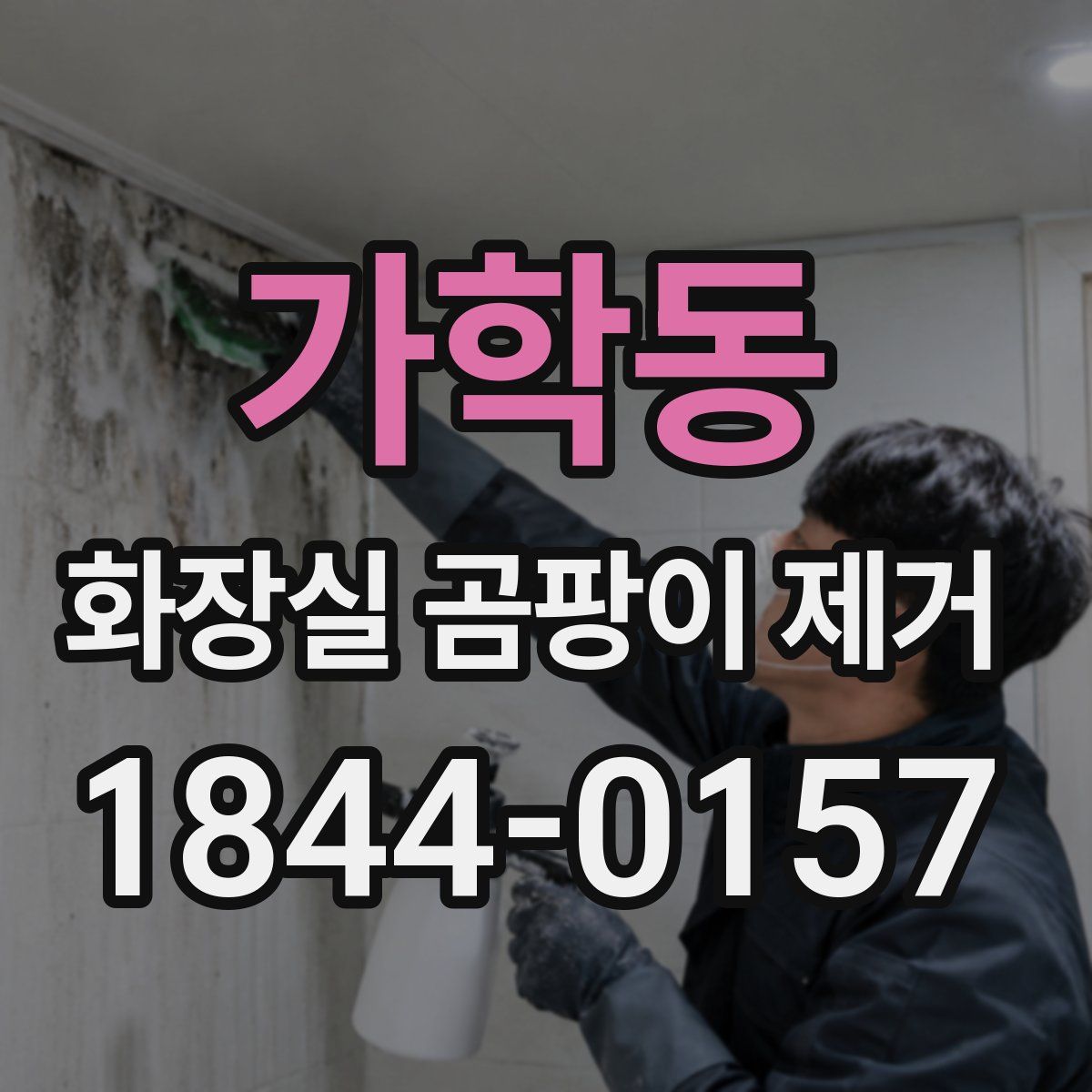 가학동 화장실 곰팡이 제거