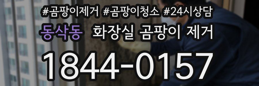 동삭동 화장실 곰팡이 제거