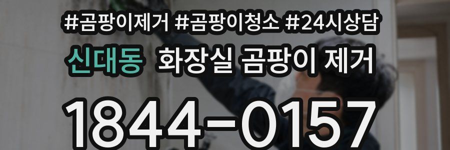 신대동 화장실 곰팡이 제거