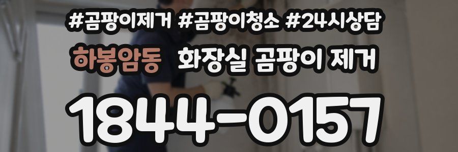 하봉암동 화장실 곰팡이 제거