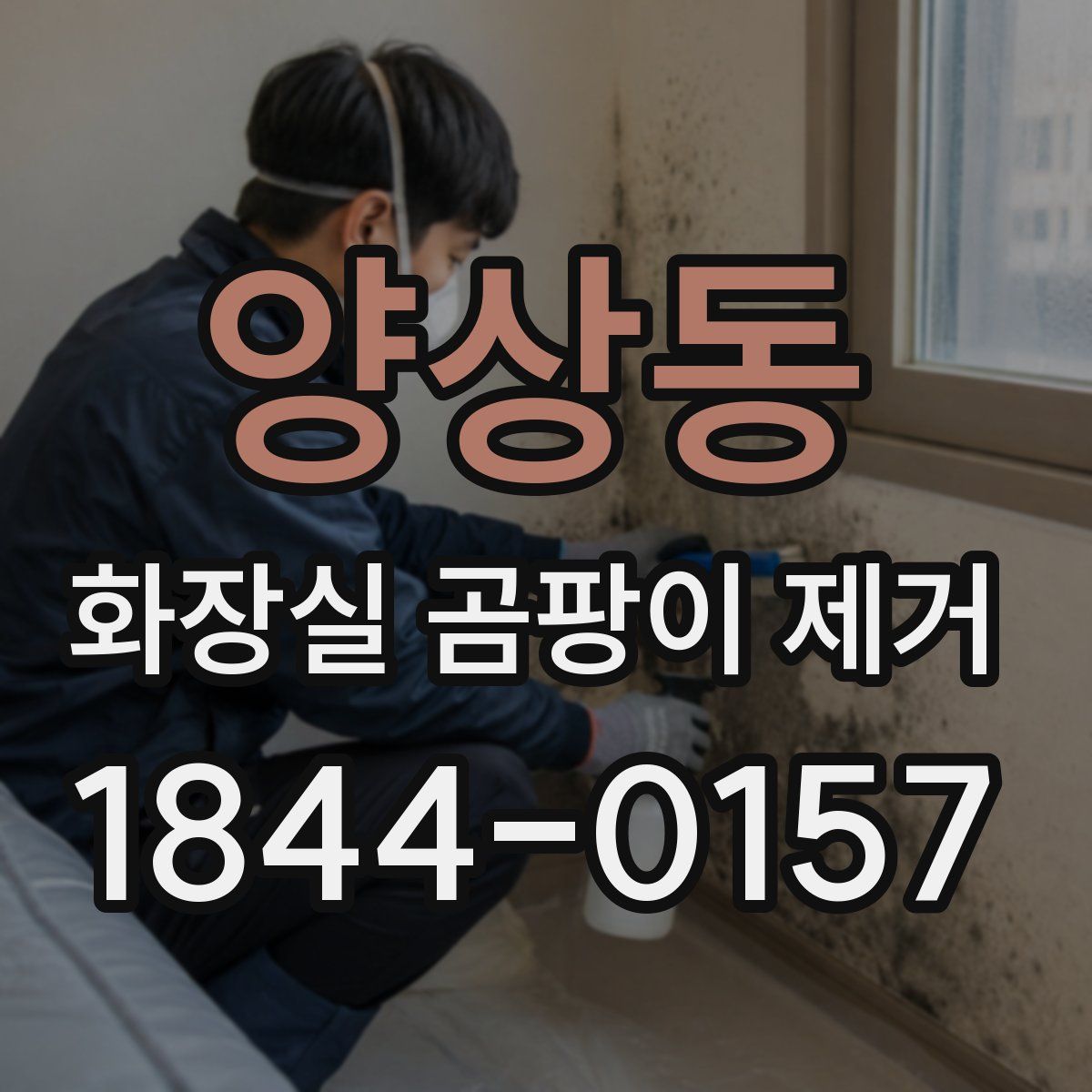 양상동 화장실 곰팡이 제거