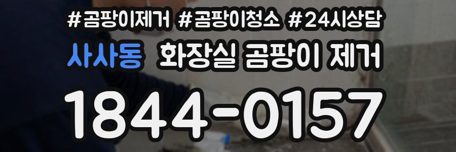 사사동 화장실 곰팡이 제거