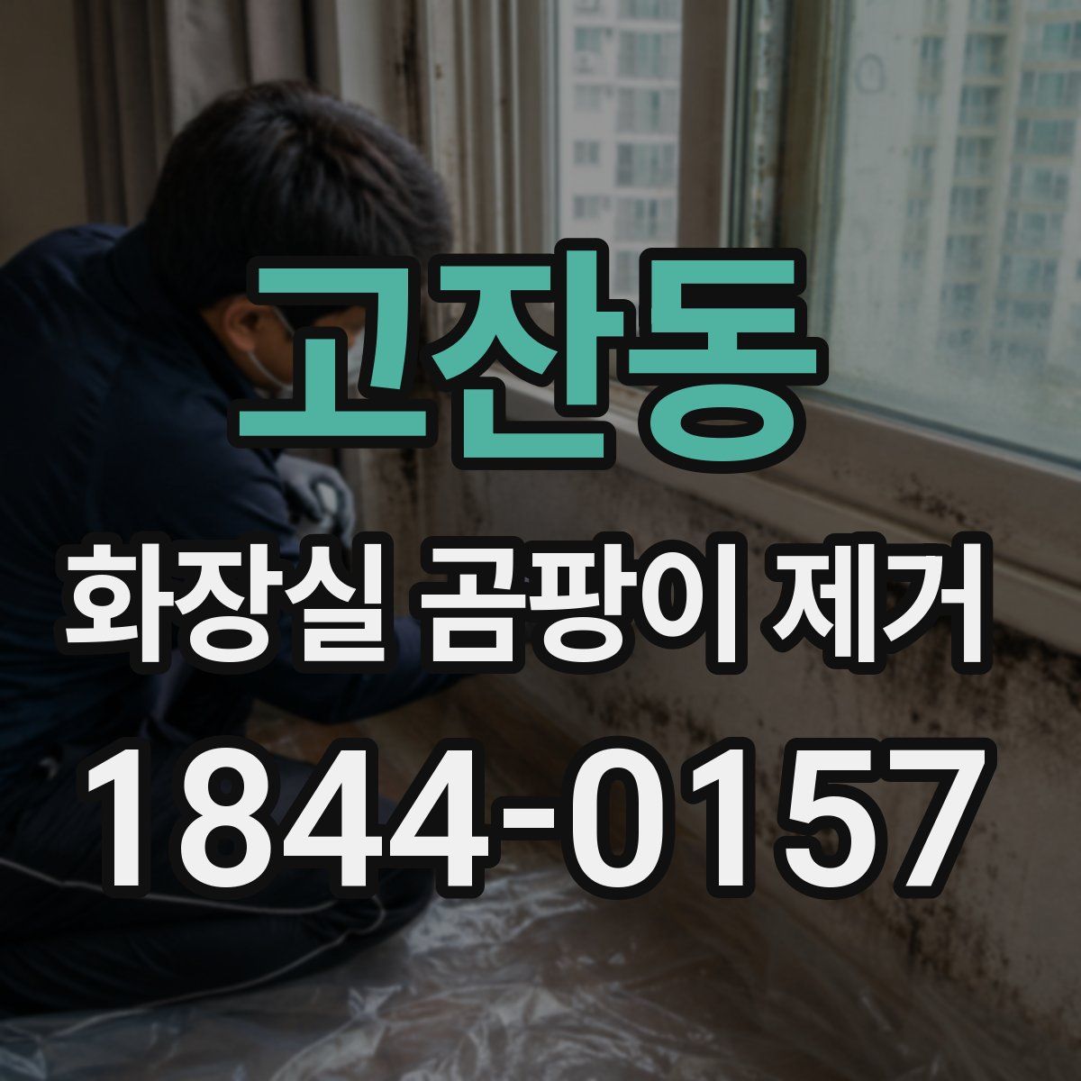 고잔동 화장실 곰팡이 제거
