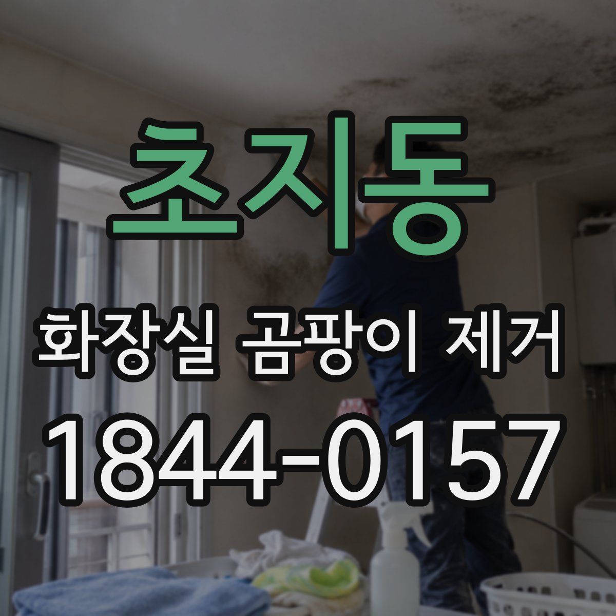 초지동 화장실 곰팡이 제거
