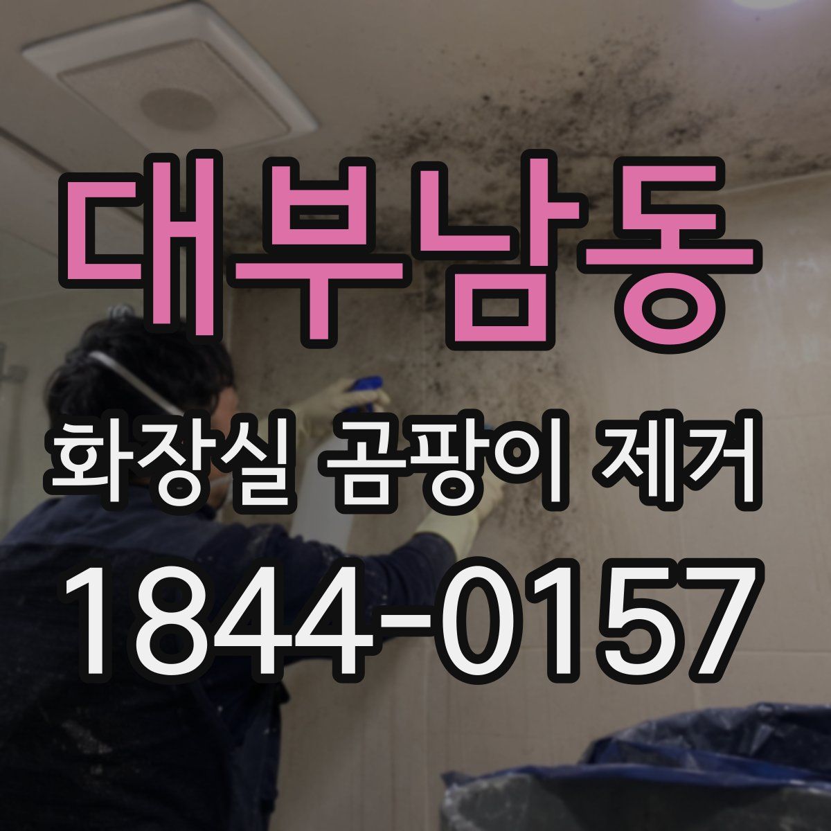 대부남동 화장실 곰팡이 제거