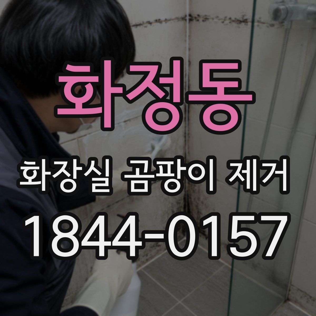 화정동 화장실 곰팡이 제거