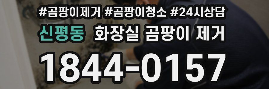 신평동 화장실 곰팡이 제거