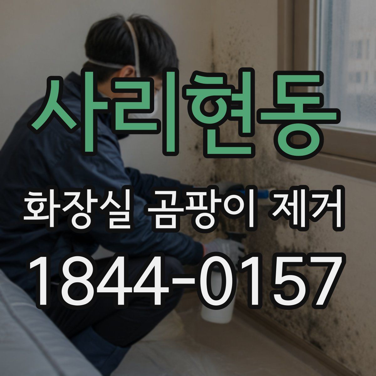 사리현동 화장실 곰팡이 제거