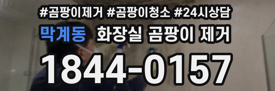 막계동 화장실 곰팡이 제거