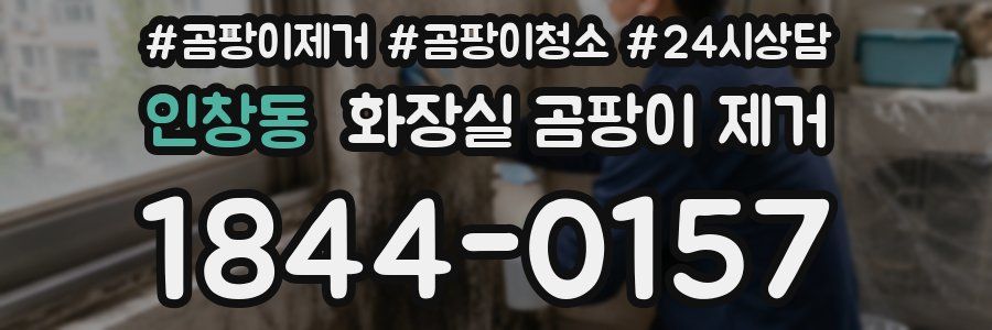 인창동 화장실 곰팡이 제거