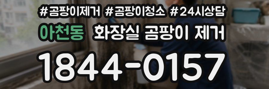 아천동 화장실 곰팡이 제거