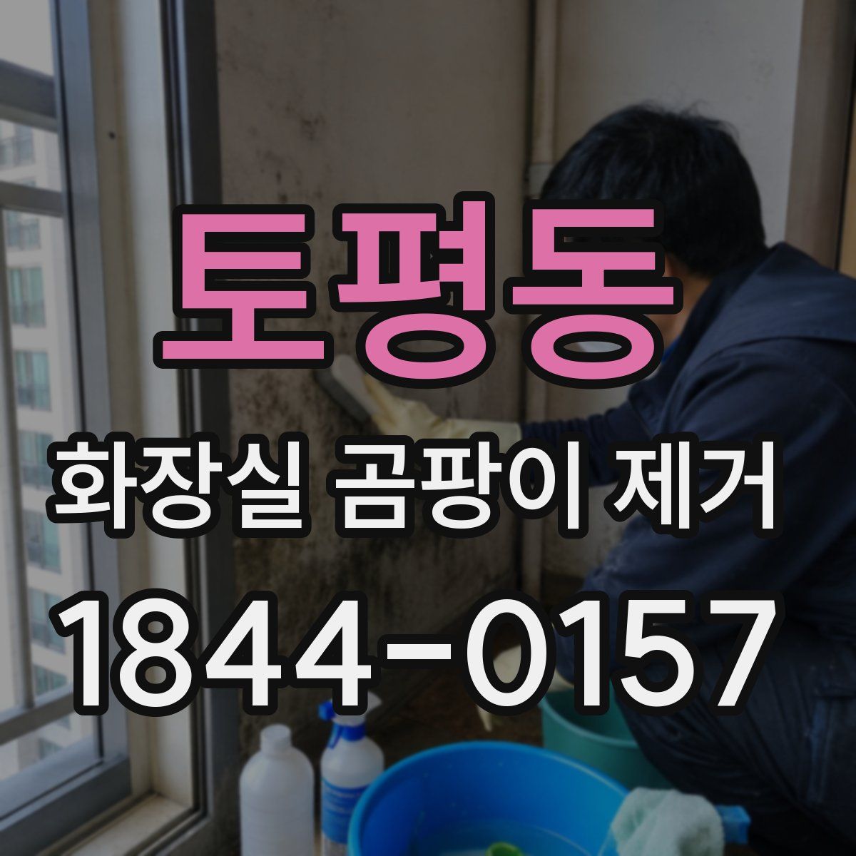 토평동 화장실 곰팡이 제거