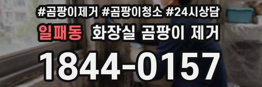 일패동 화장실 곰팡이 제거