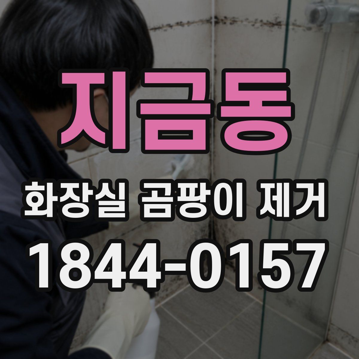 지금동 화장실 곰팡이 제거