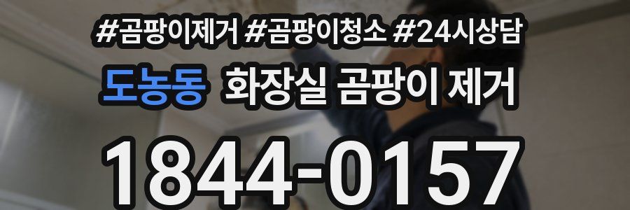 도농동 화장실 곰팡이 제거
