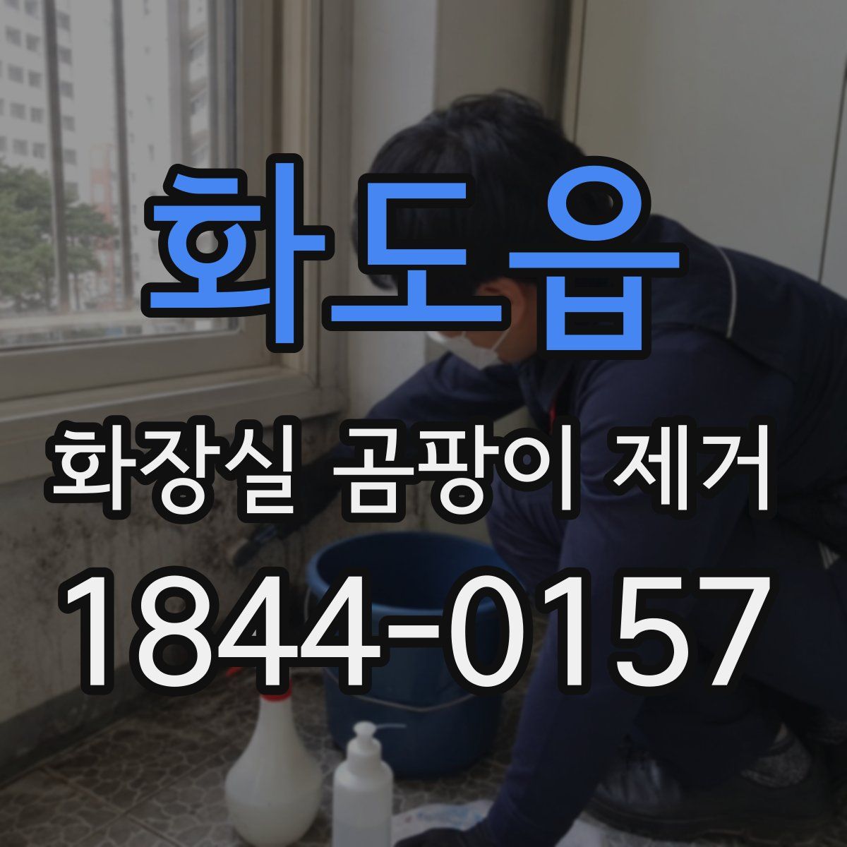 화도읍 화장실 곰팡이 제거