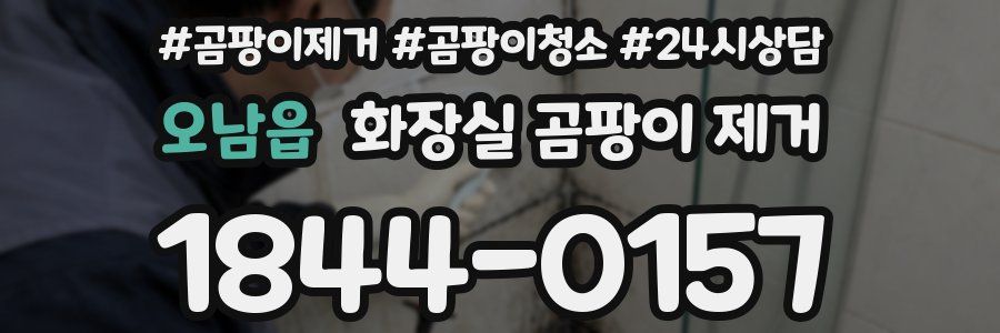 오남읍 화장실 곰팡이 제거
