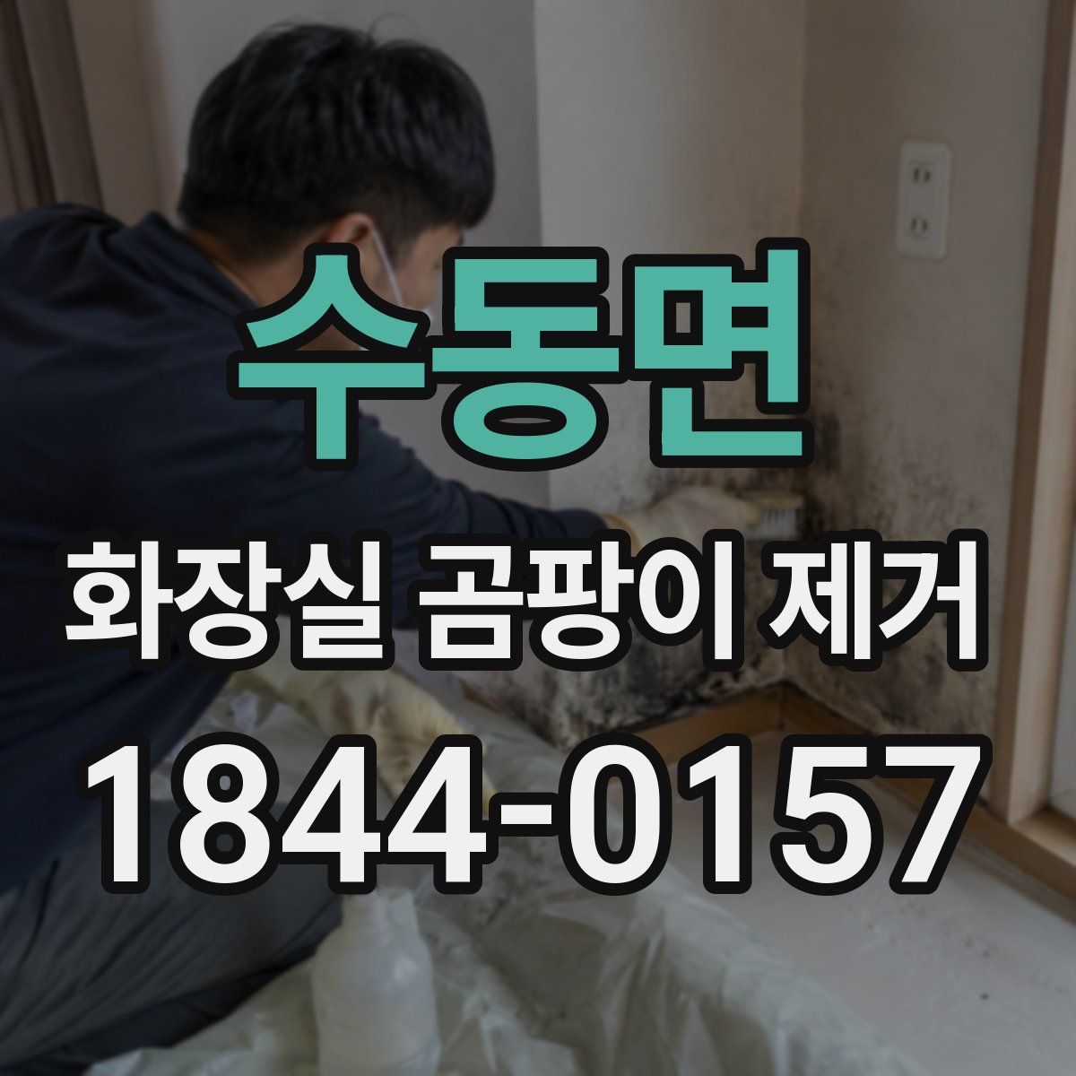 수동면 화장실 곰팡이 제거