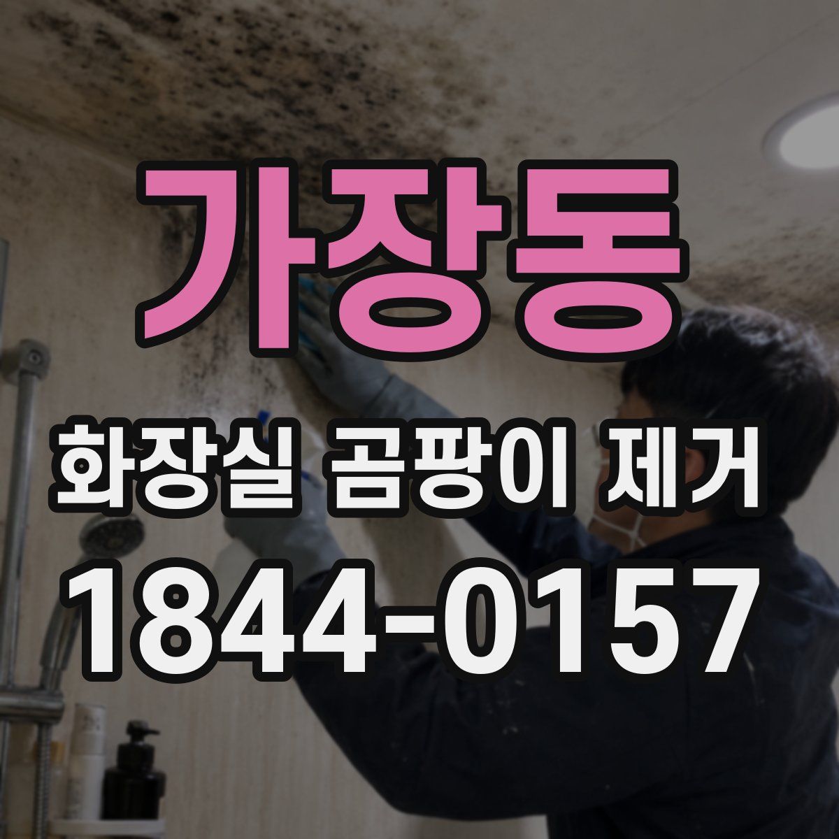가장동 화장실 곰팡이 제거