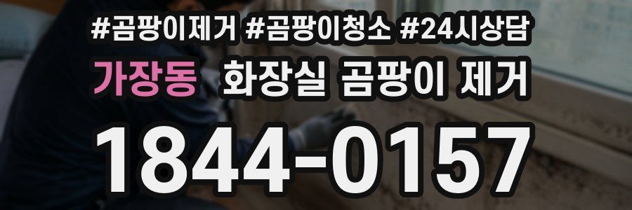 가장동 화장실 곰팡이 제거