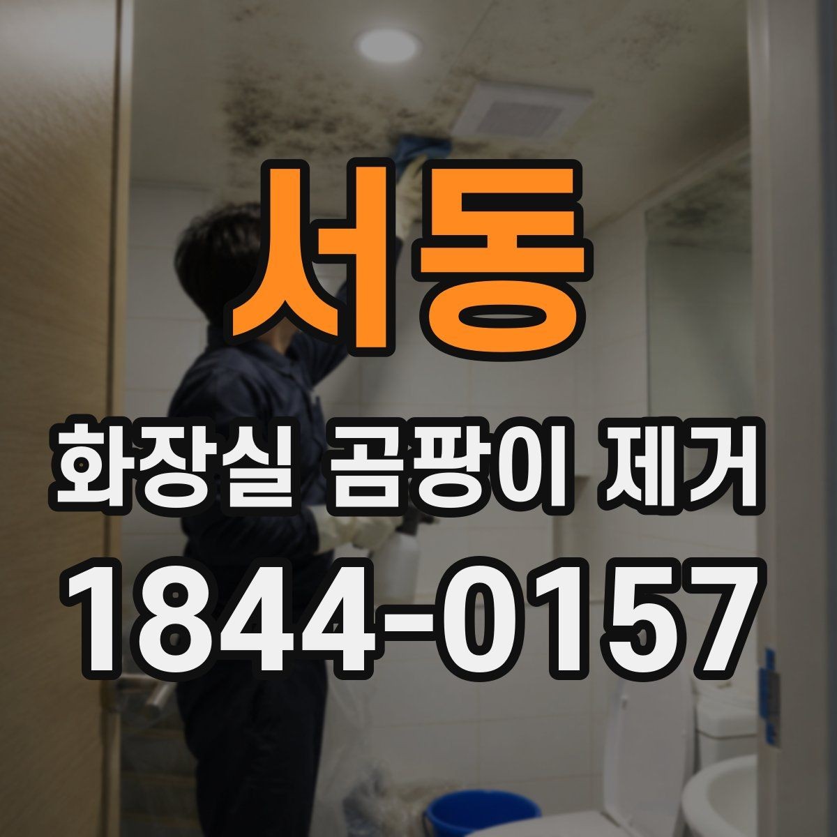 서동 화장실 곰팡이 제거 줄눈 깊숙한 오염을 닦는 방법