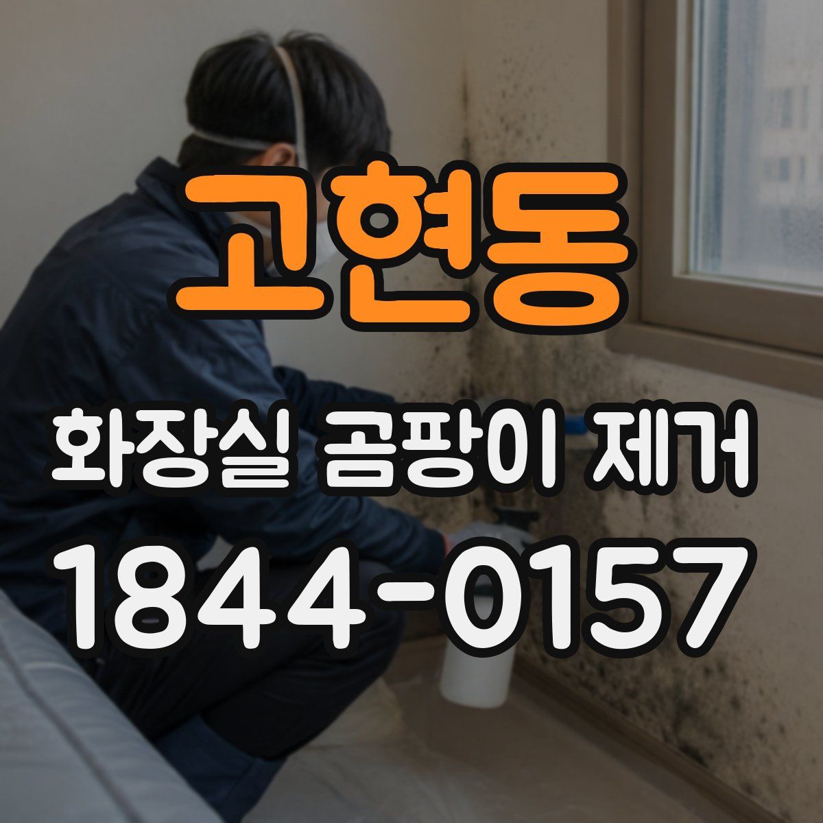 고현동 화장실 곰팡이 제거