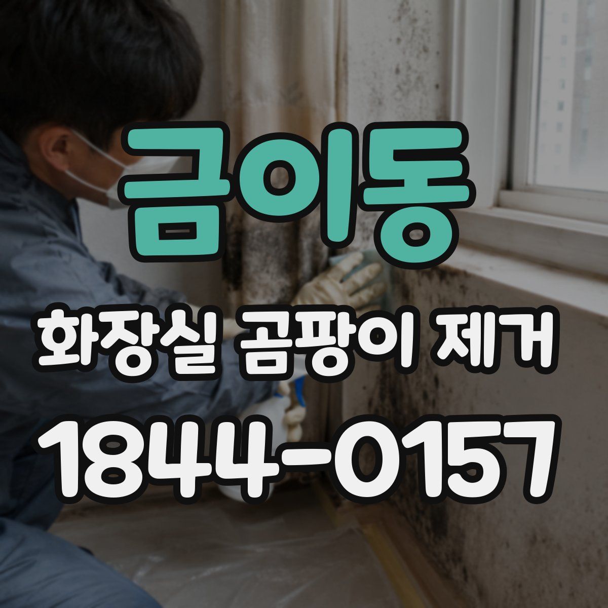 금이동 화장실 곰팡이 제거