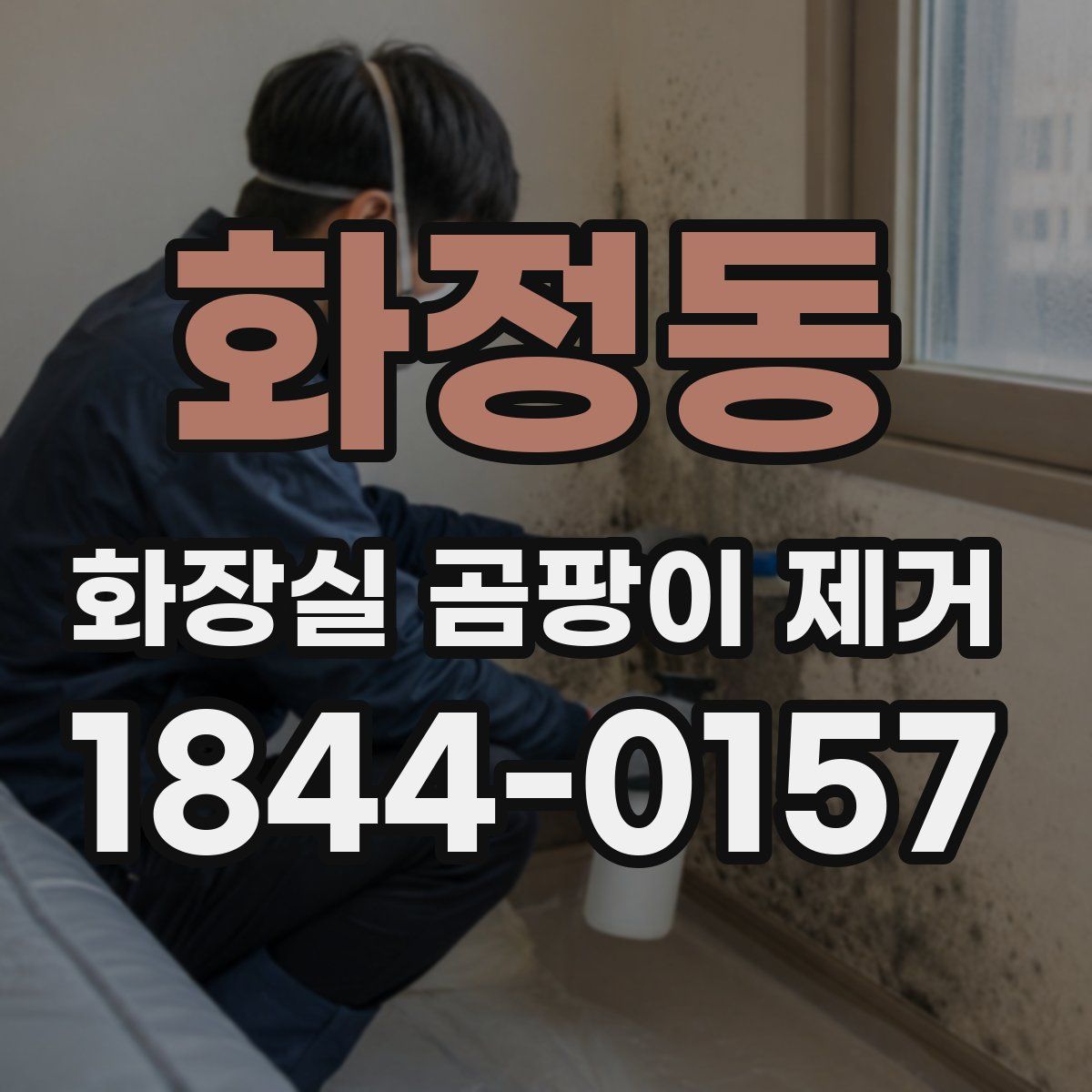 화정동 화장실 곰팡이 제거
