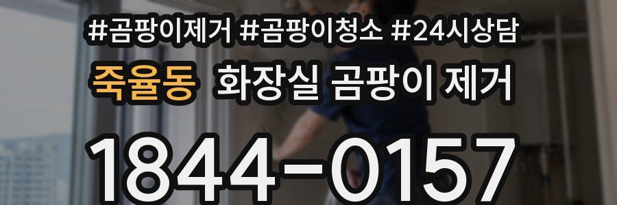죽율동 화장실 곰팡이 제거