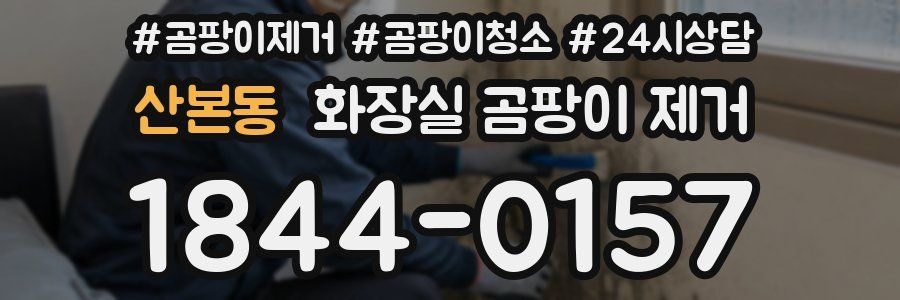 산본동 화장실 곰팡이 제거