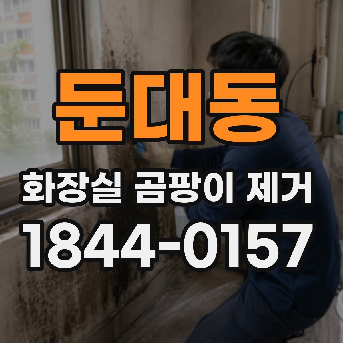 둔대동 화장실 곰팡이 제거