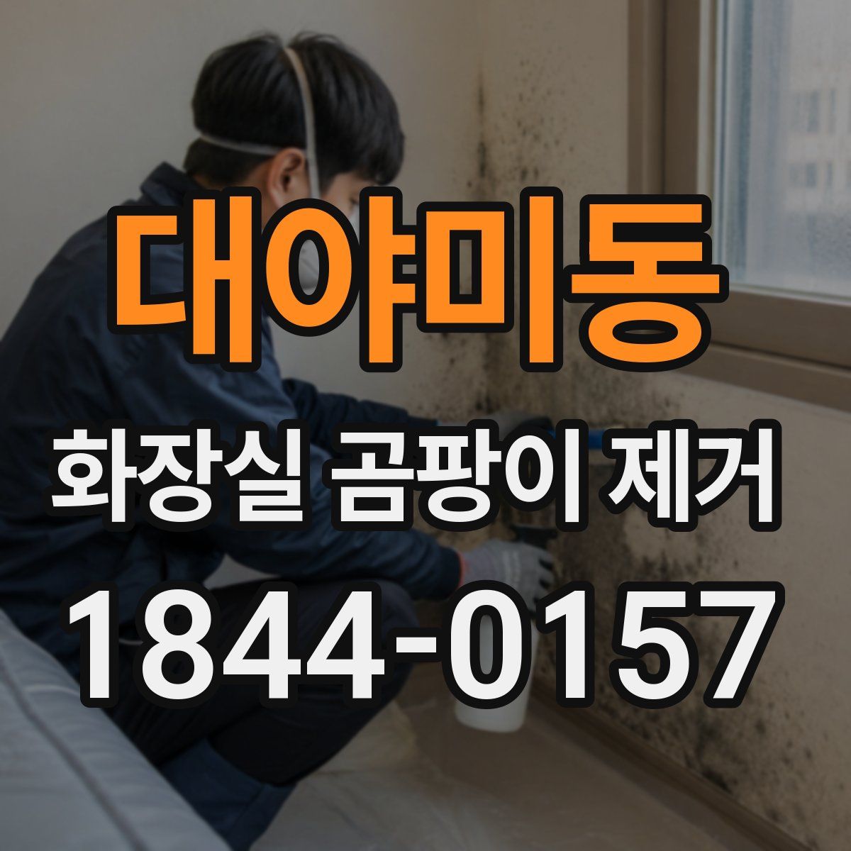 대야미동 화장실 곰팡이 제거