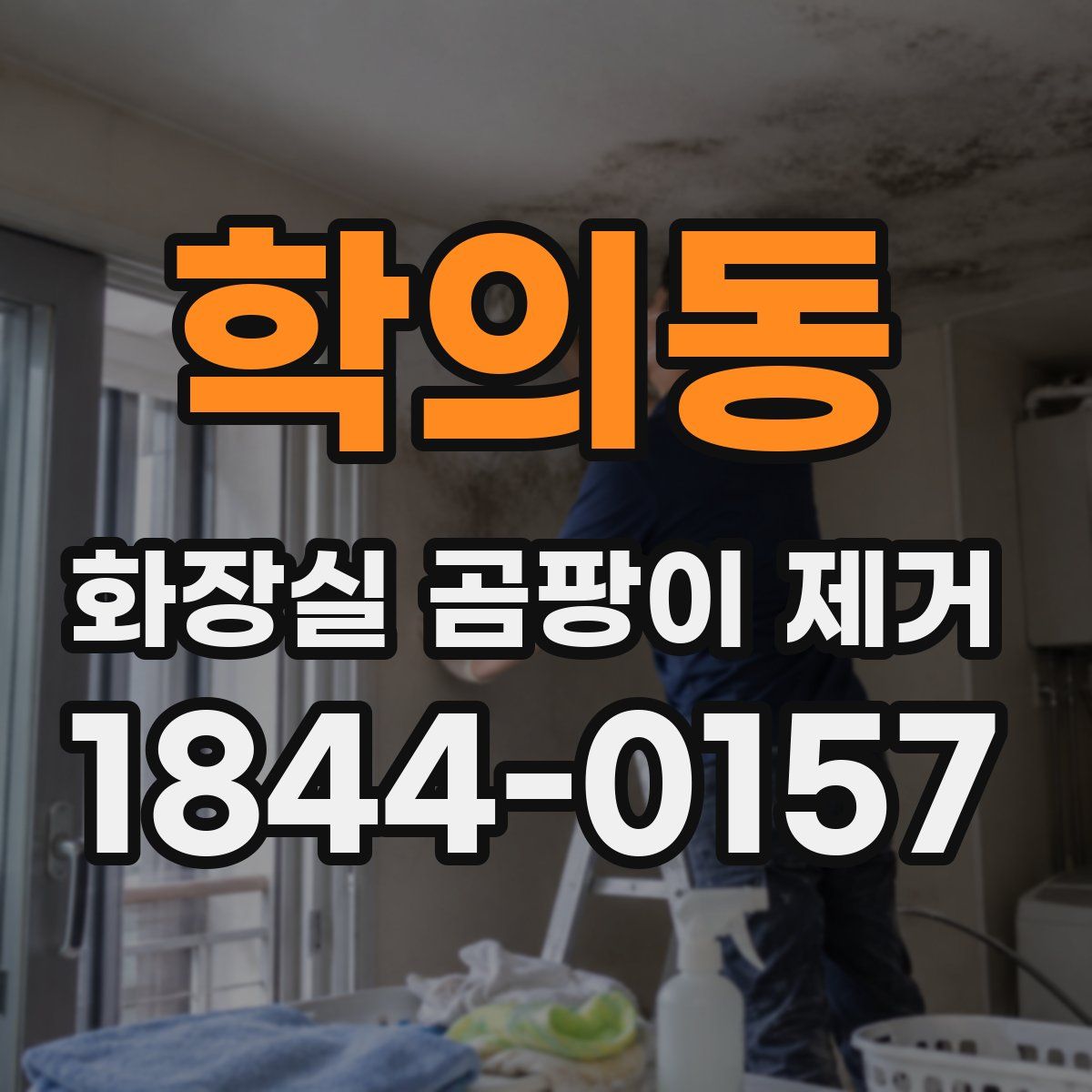 학의동 화장실 곰팡이 제거
