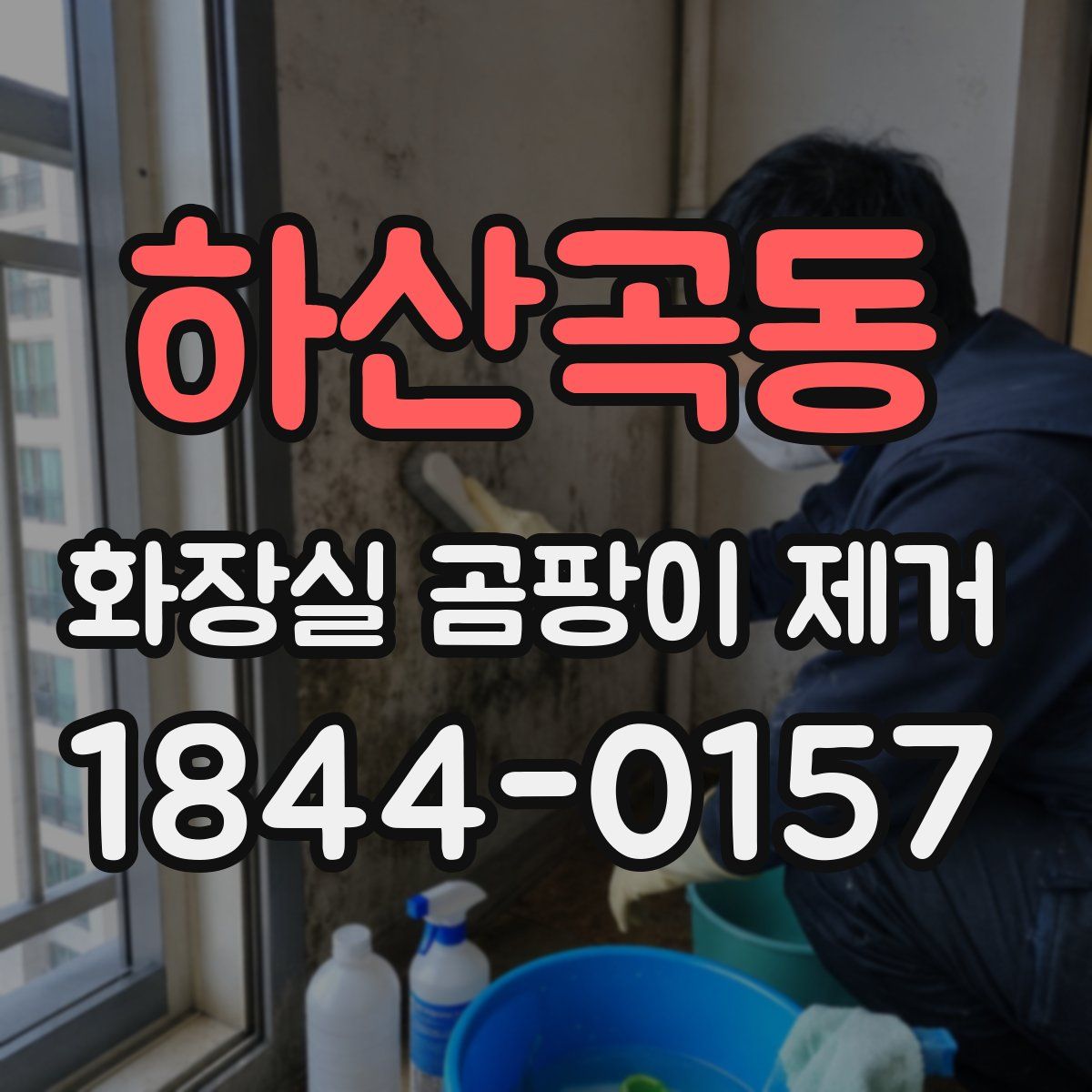 하산곡동 화장실 곰팡이 제거