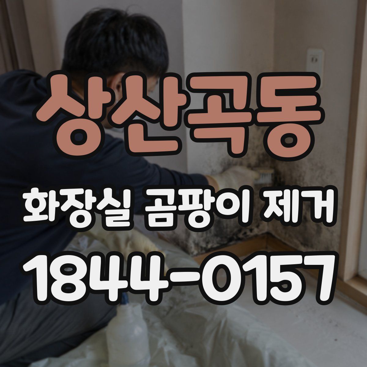 상산곡동 화장실 곰팡이 제거