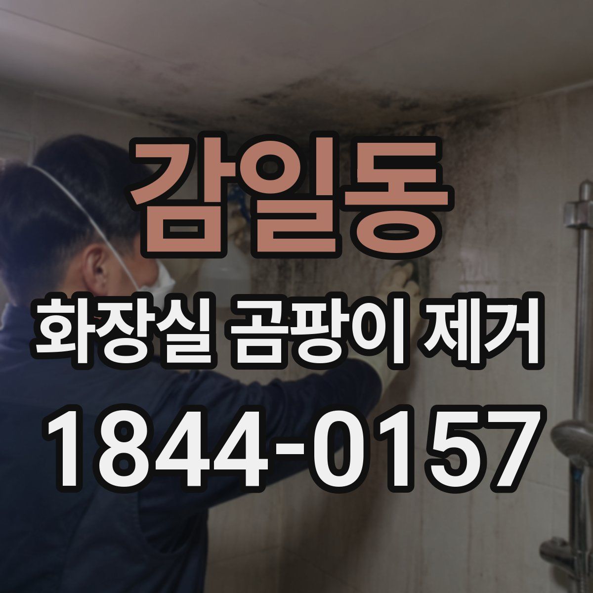감일동 화장실 곰팡이 제거