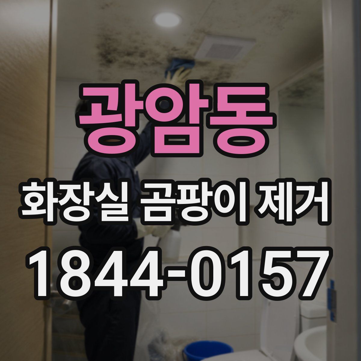 광암동 화장실 곰팡이 제거