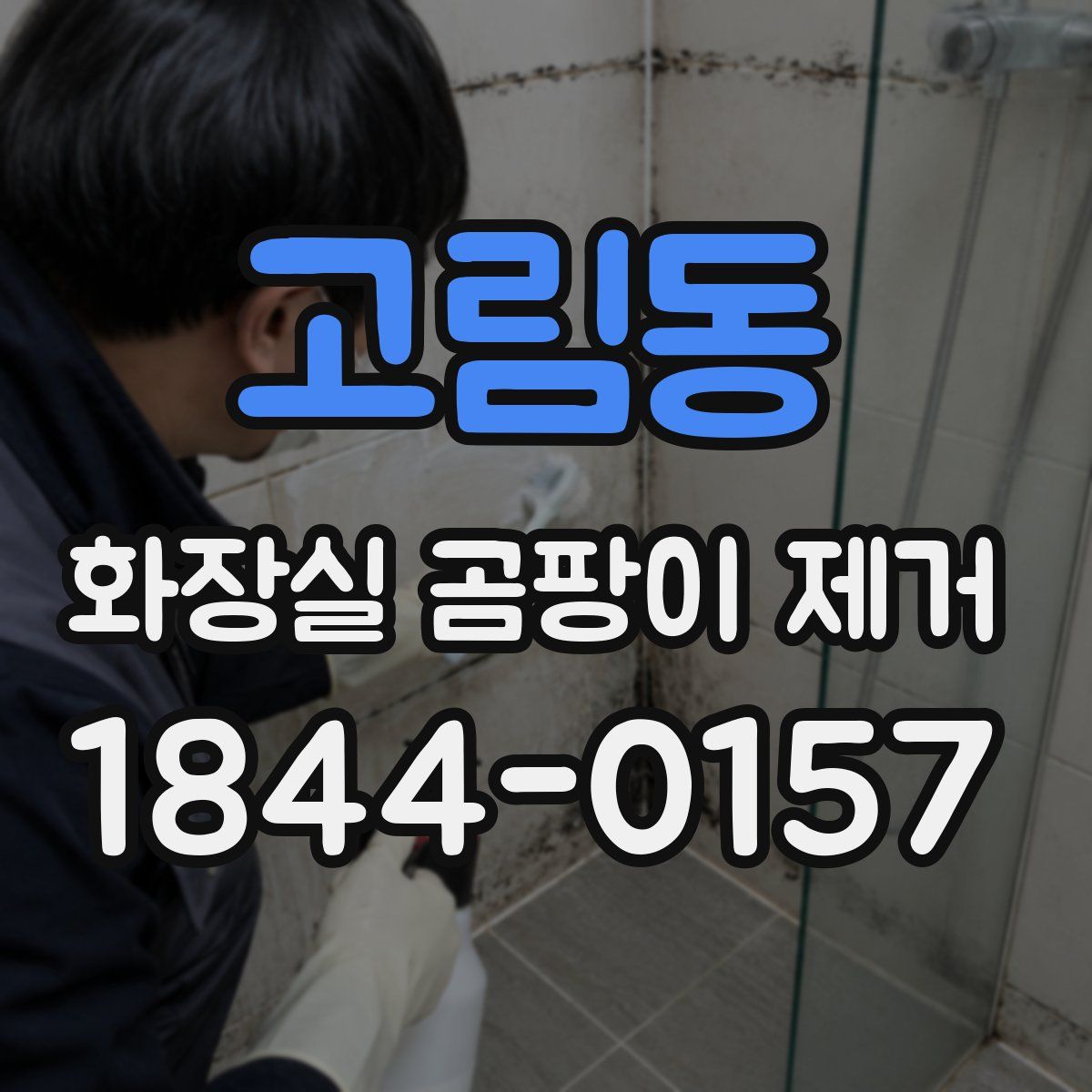 고림동 화장실 곰팡이 제거