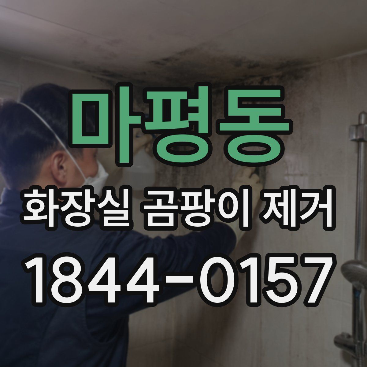 마평동 화장실 곰팡이 제거
