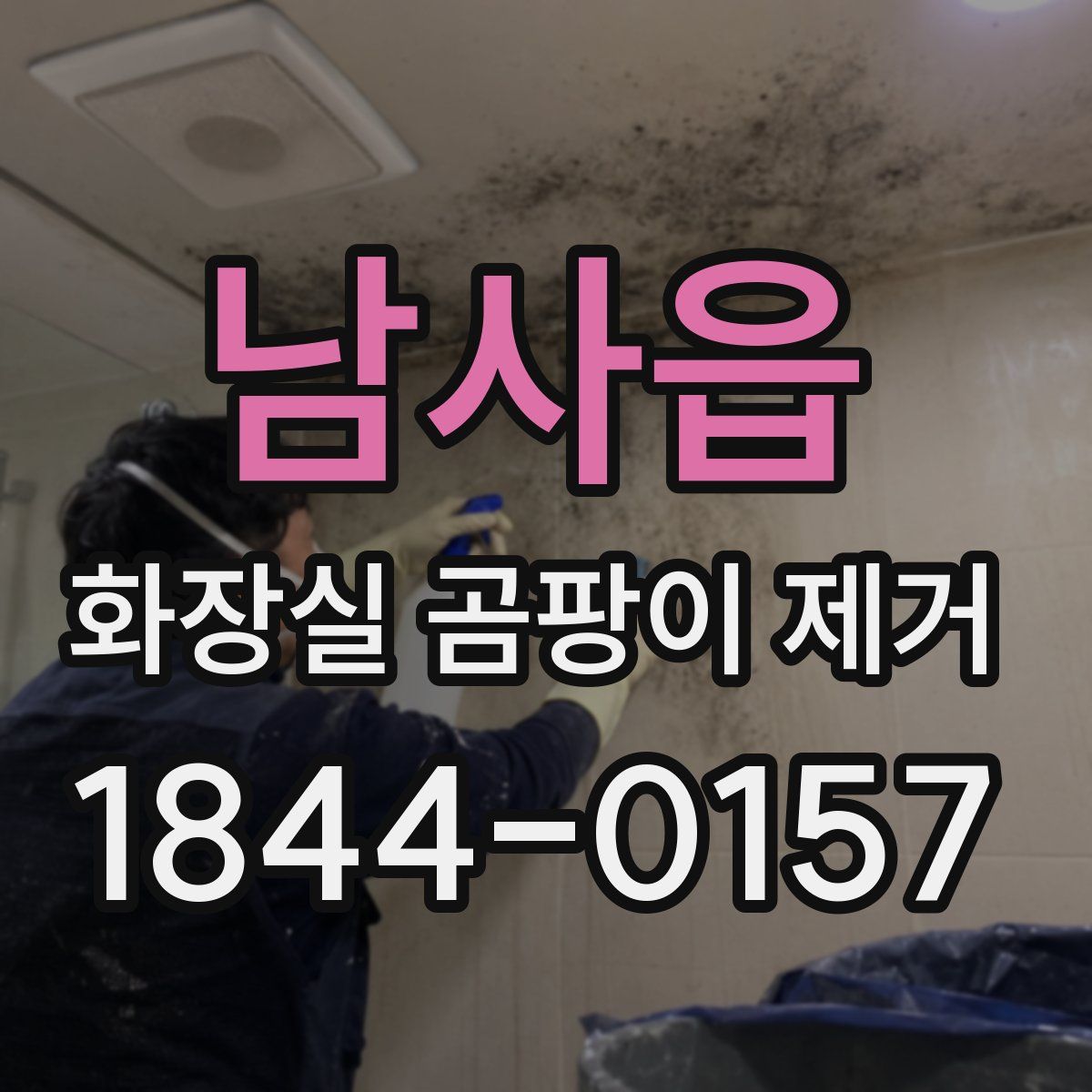 남사읍 화장실 곰팡이 제거