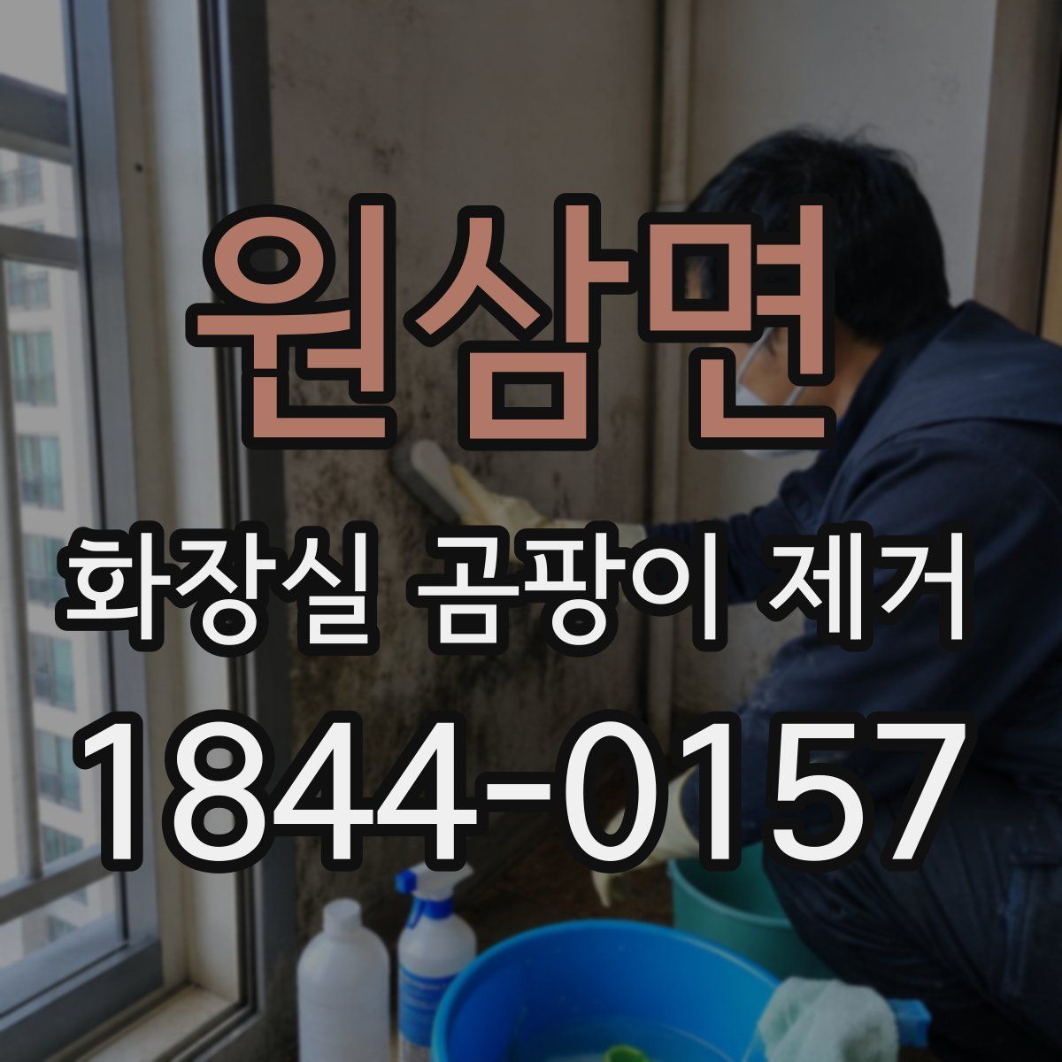 원삼면 화장실 곰팡이 제거
