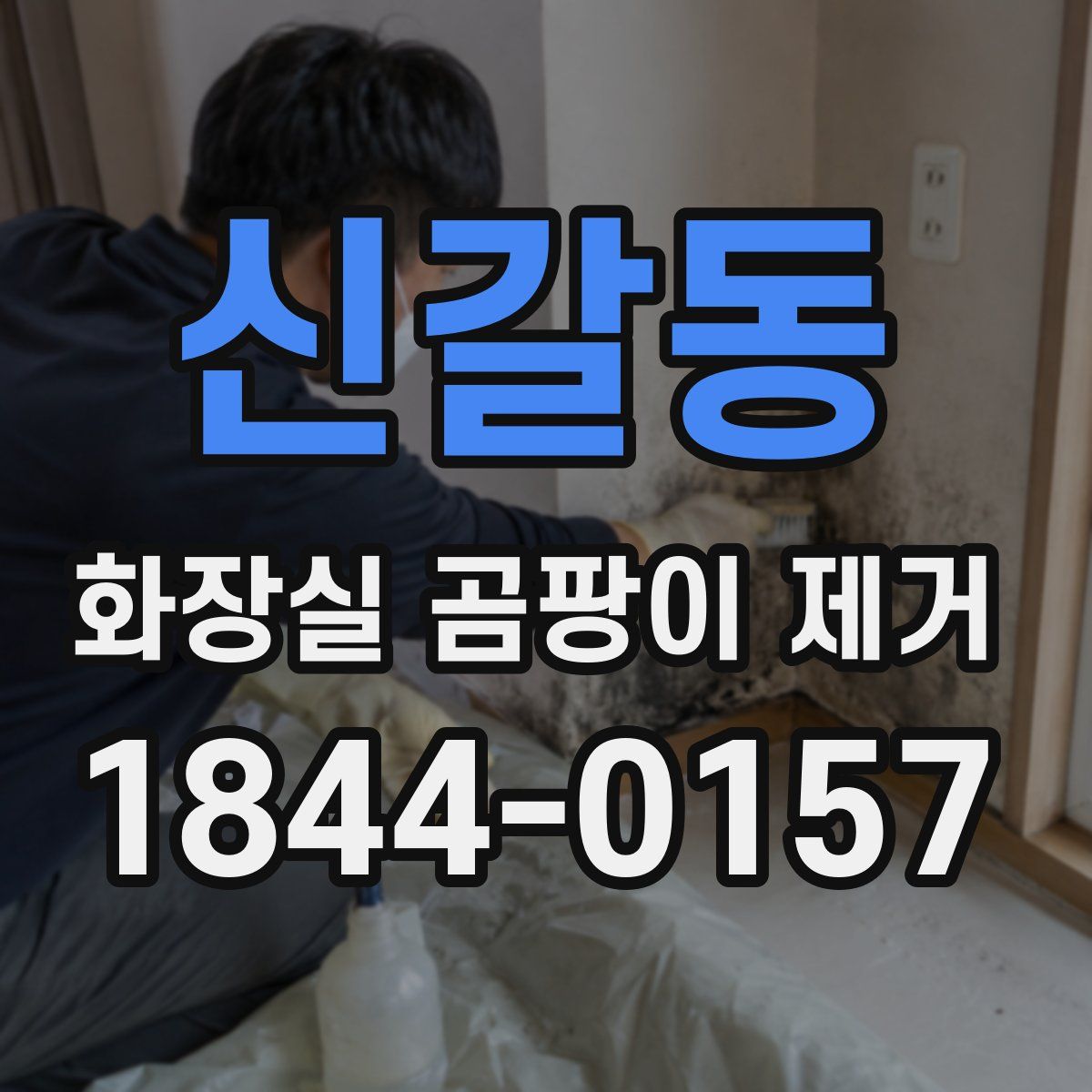 신갈동 화장실 곰팡이 제거