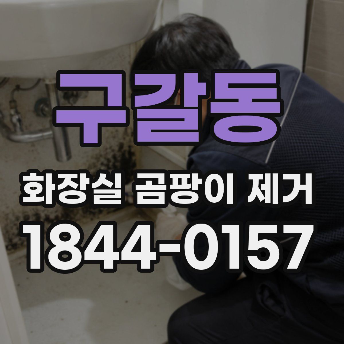 구갈동 화장실 곰팡이 제거