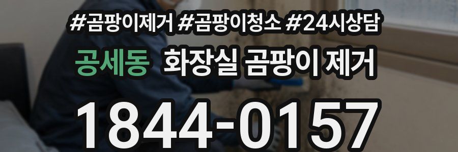 공세동 화장실 곰팡이 제거