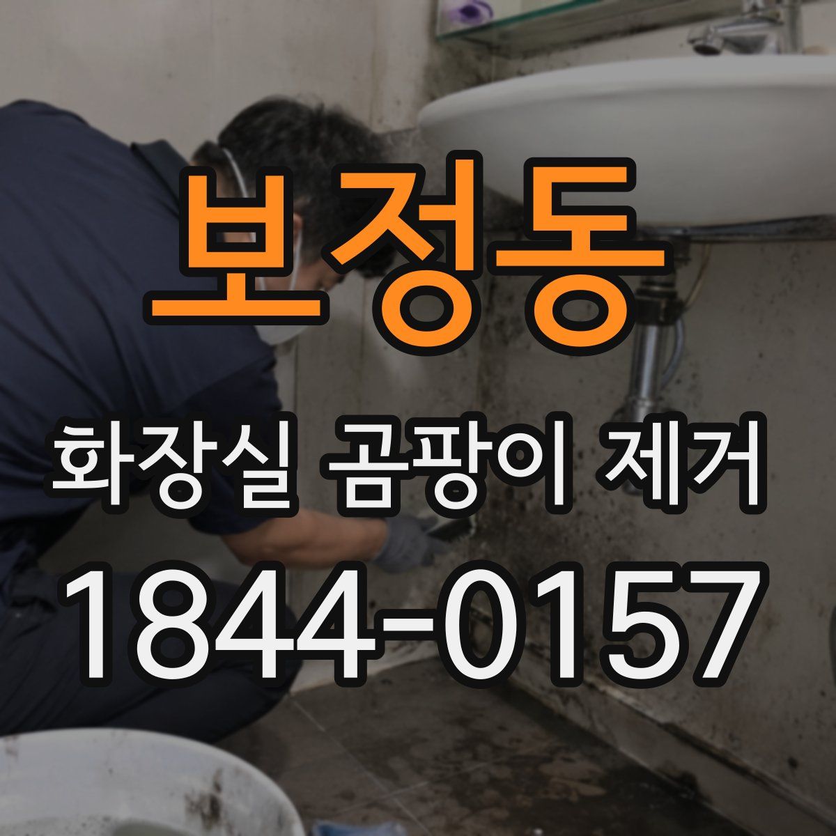 보정동 화장실 곰팡이 제거