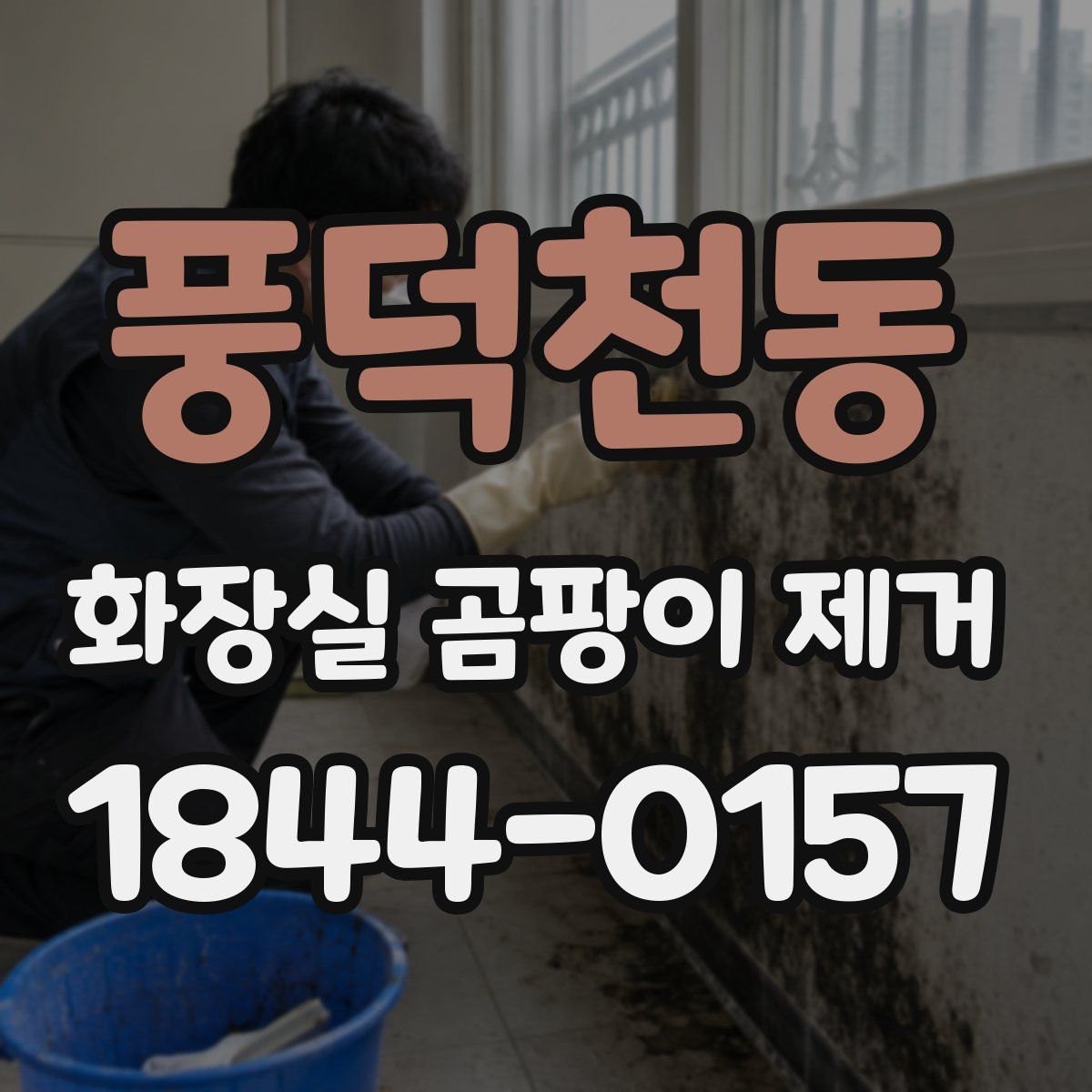 풍덕천동 화장실 곰팡이 제거