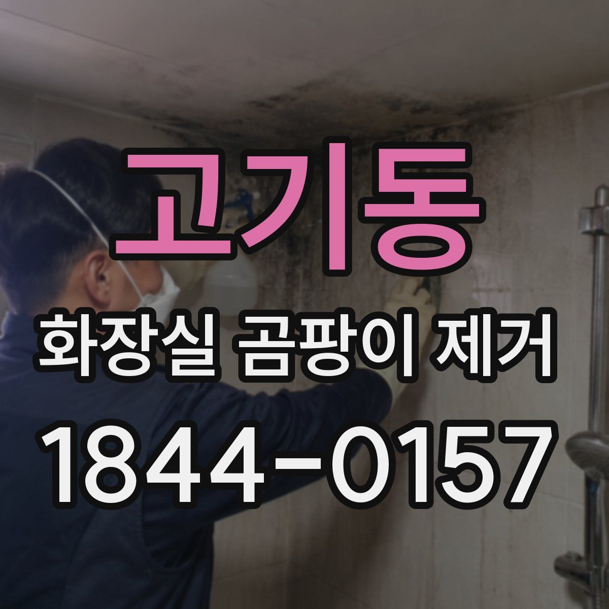 고기동 화장실 곰팡이 제거