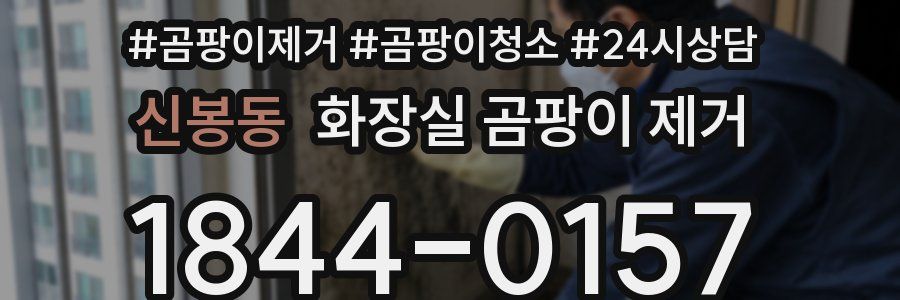 신봉동 화장실 곰팡이 제거