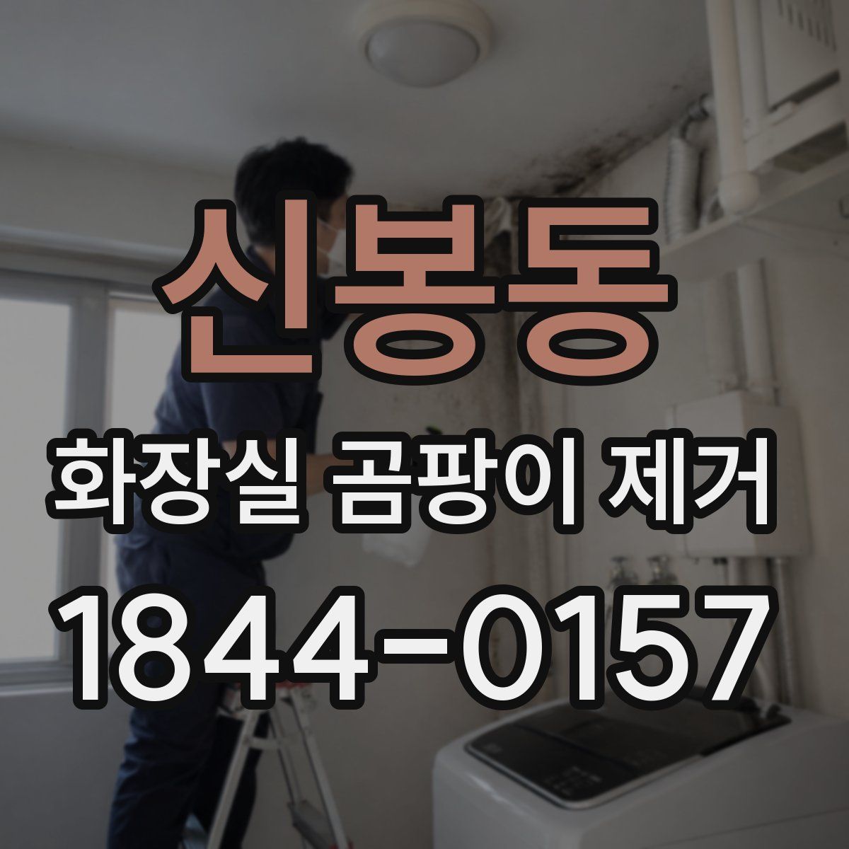 신봉동 화장실 곰팡이 제거